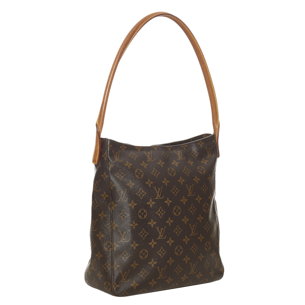 

Louis Vuitton Monogram Canvas Looping GM Bag, Brown