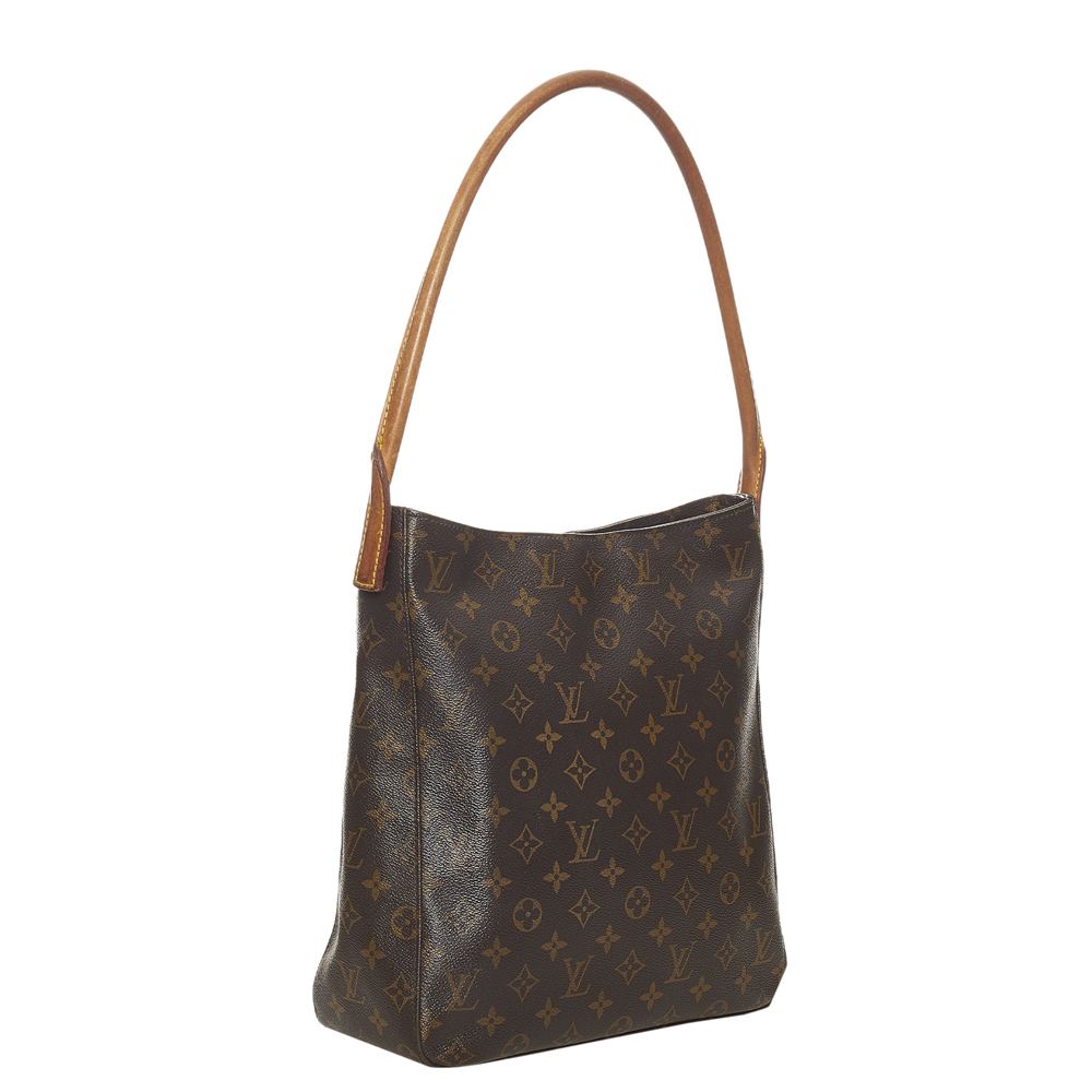 

Louis Vuitton Monogram Canvas Looping GM Bag, Brown