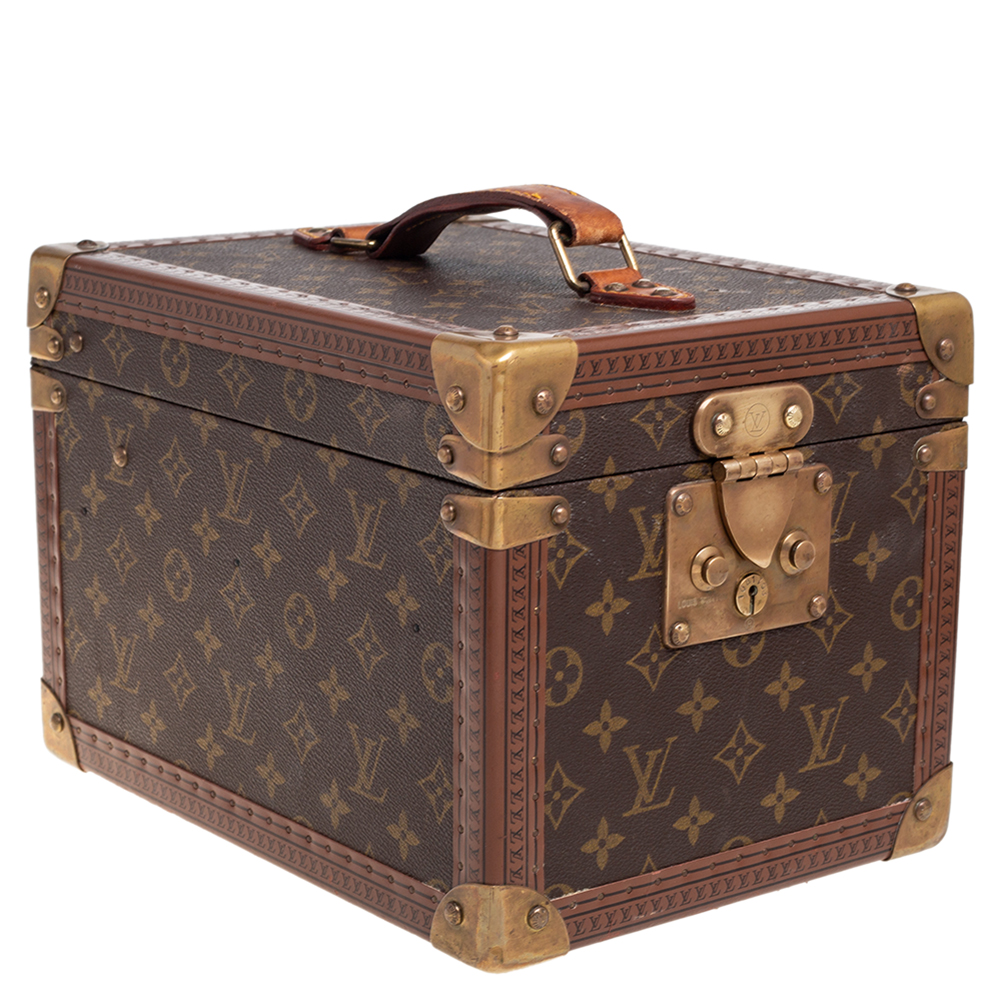 

Louis Vuitton Vuittonite Monogram Canvas Boite Flacons Beauty Case, Brown