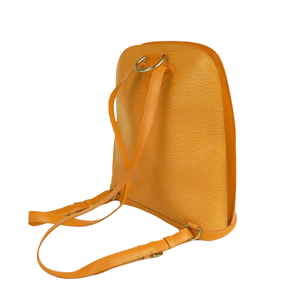 

Louis Vuitton Yellow Epi Leather Gobelins Backpack