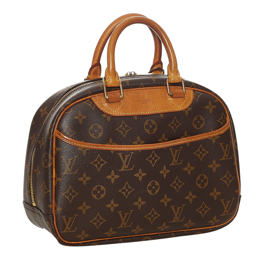 

Louis Vuitton Monogram Canvas Trouville Bag, Brown