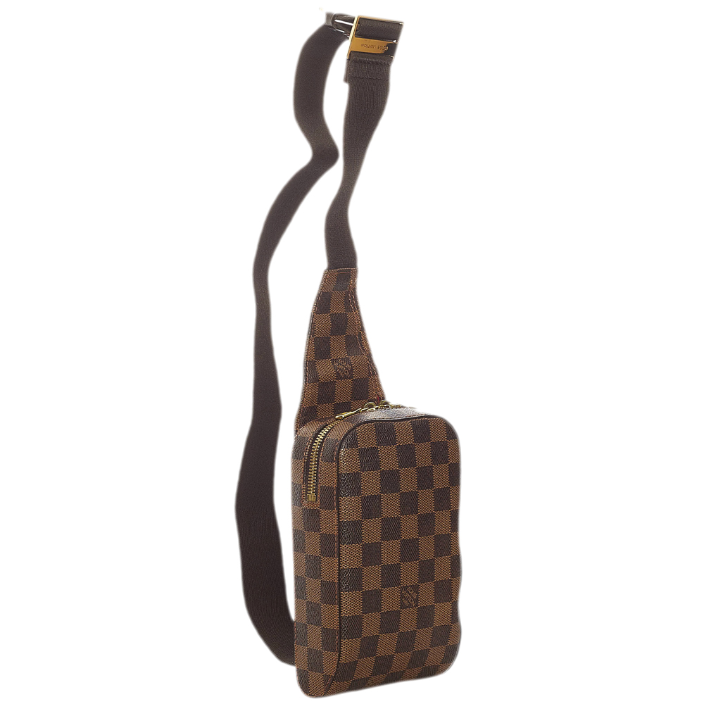 

Louis Vuitton Damier Ebene Canvas Geronimos Waist Bag, Brown