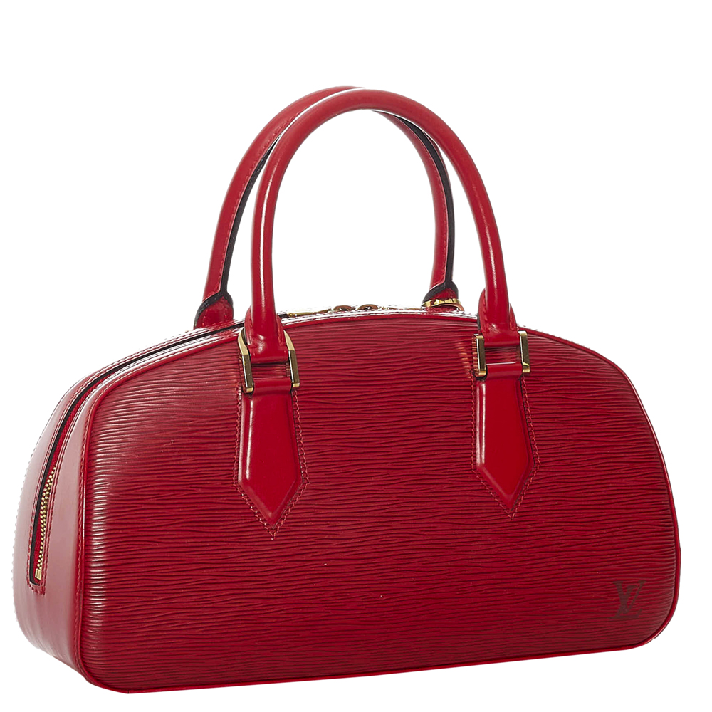 

Louis Vuitton Red Epi Leather Jasmine Bag