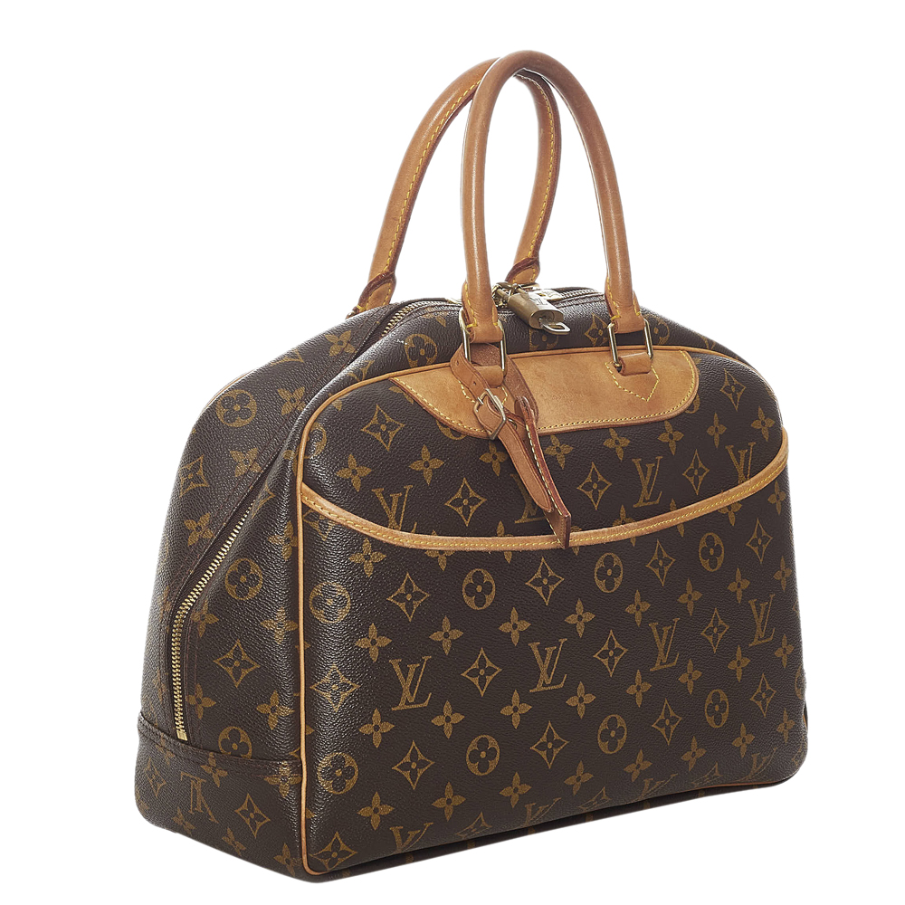 

Louis Vuitton Monogram Canvas Deauville Bag, Brown