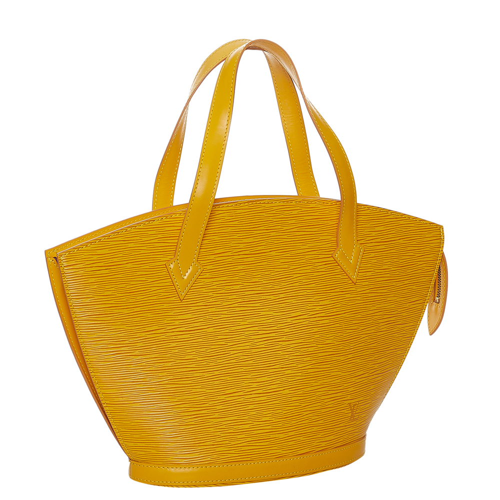 

Louis Vuitton Yellow Epi Leather Saint Jacques PM Shoulder Bag