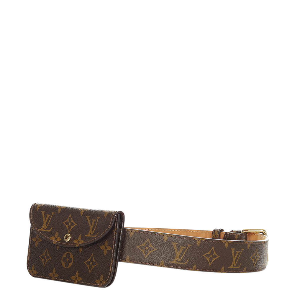 

Louis Vuitton Monogram Canvas Pochette Belt Bag, Beige