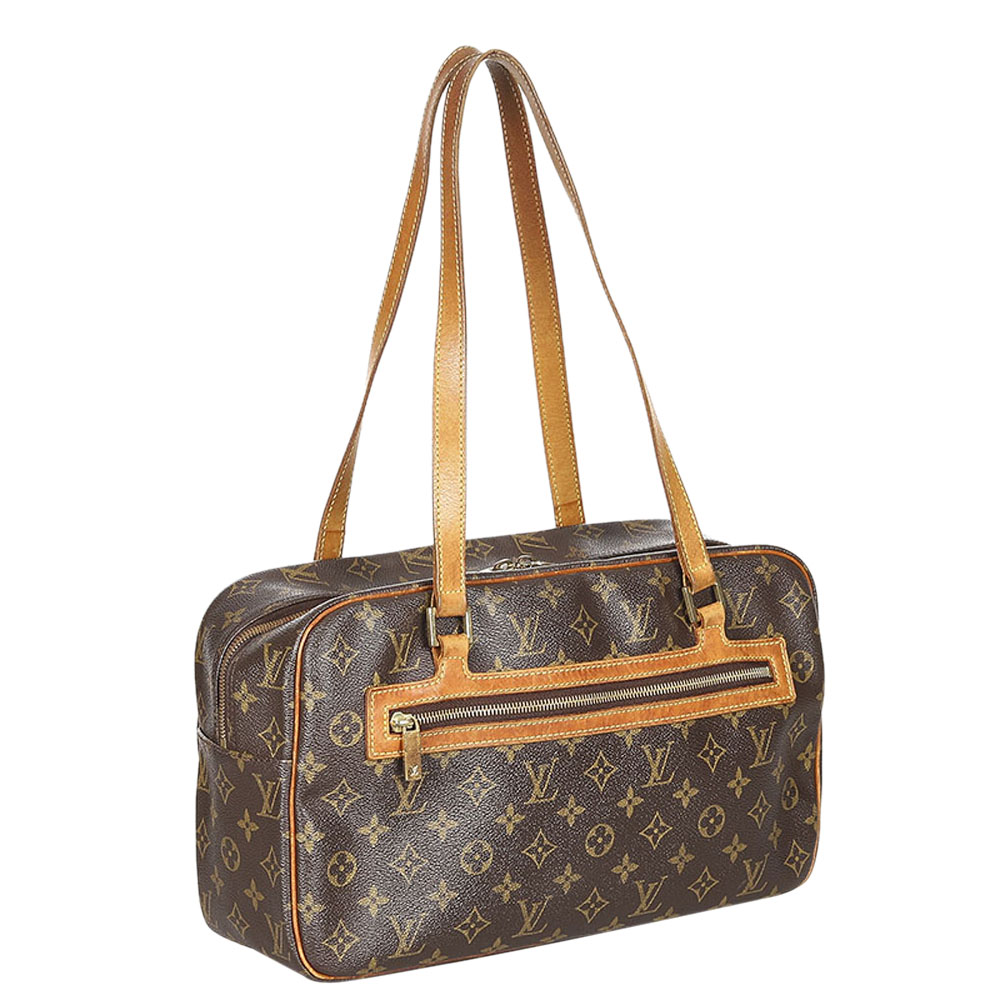 

Louis Vuitton Brown Monogram Canvas Cite GM Bag