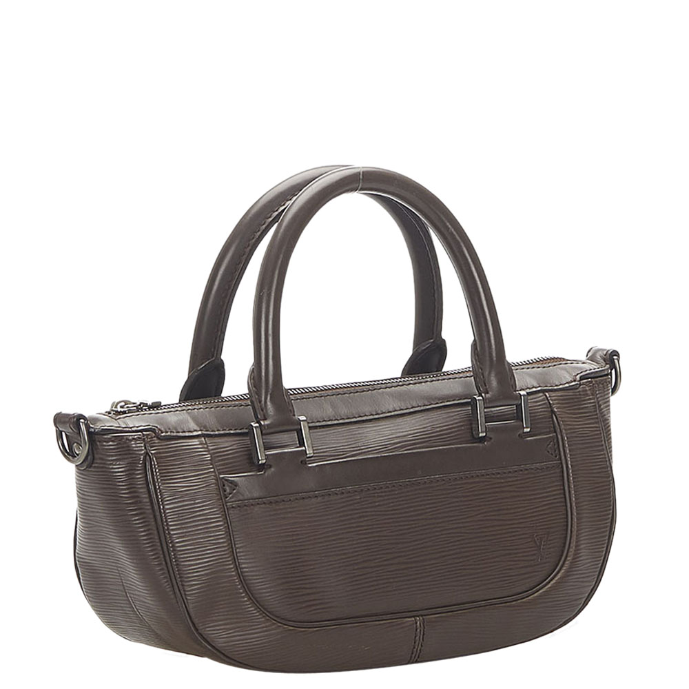 

Louis Vuitton Brown Epi Leather Dhanura PM Bag