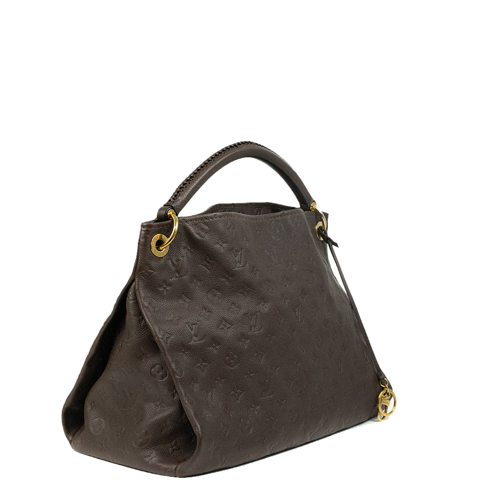 

Louis Vuitton Brown Monogram Empreinte Leather Artsy Bag