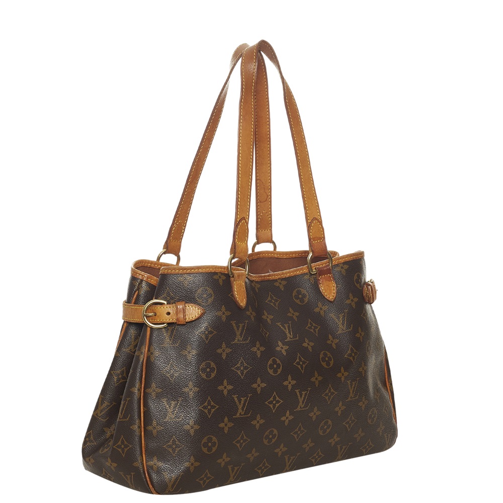 

Louis Vuitton Monogram Canvas Batignolles Horizontal Bag, Brown