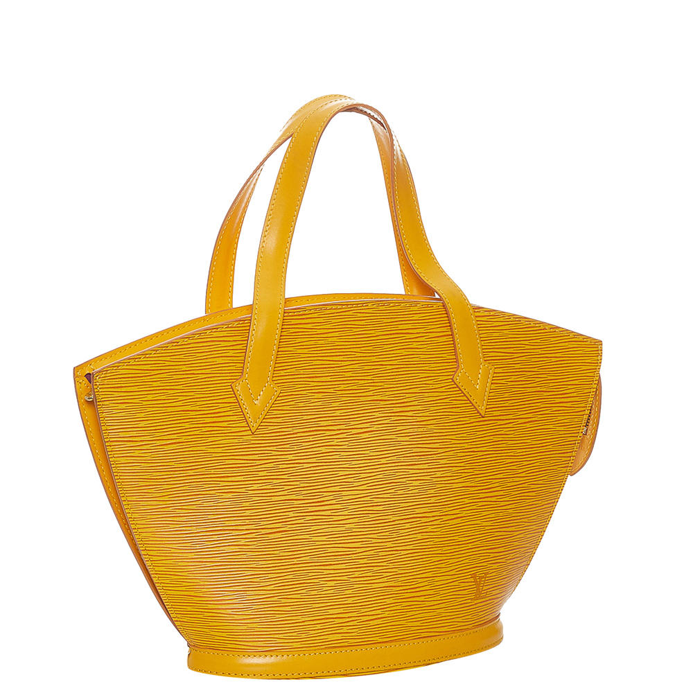 

Louis Vuitton Yellow Epi Leather Saint Jacques PM Shoulder Bag