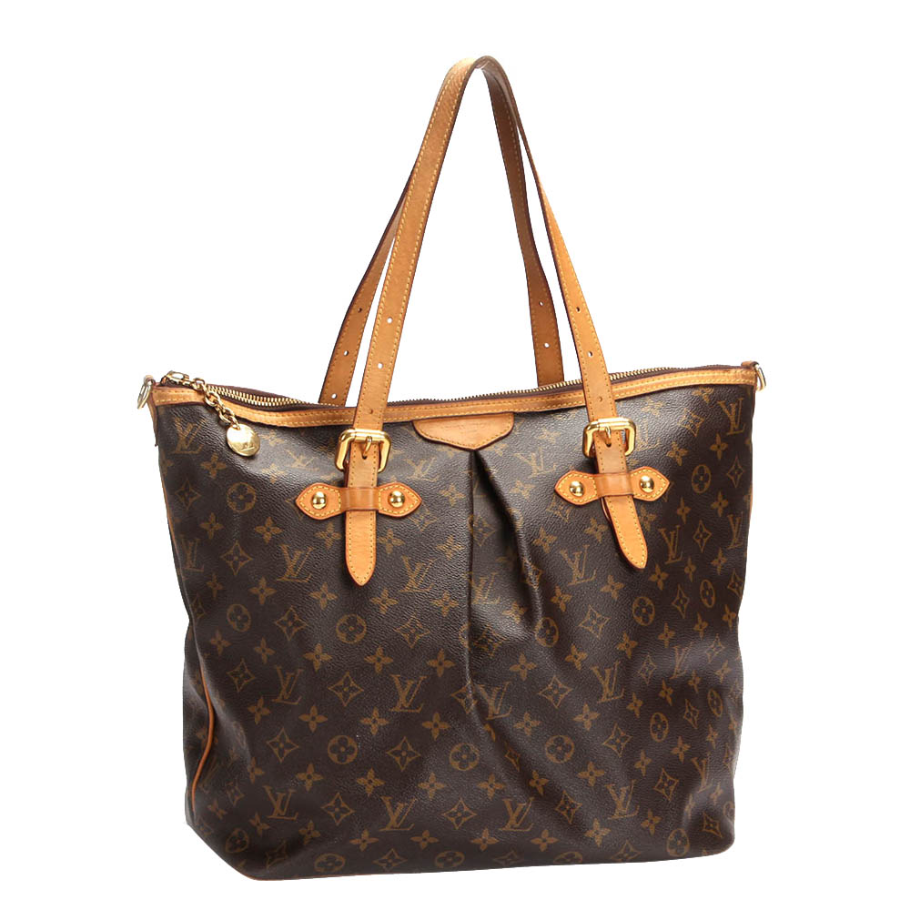 

Louis Vuitton Brown Monogram Canvas Palermo GM Bag