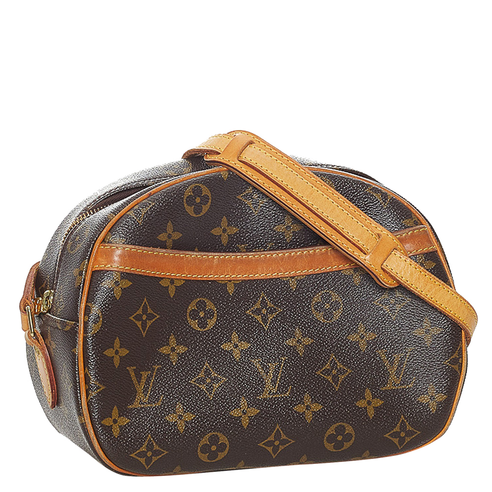 

Louis Vuitton Monogram Canvas Blois Shoulder Bag, Brown