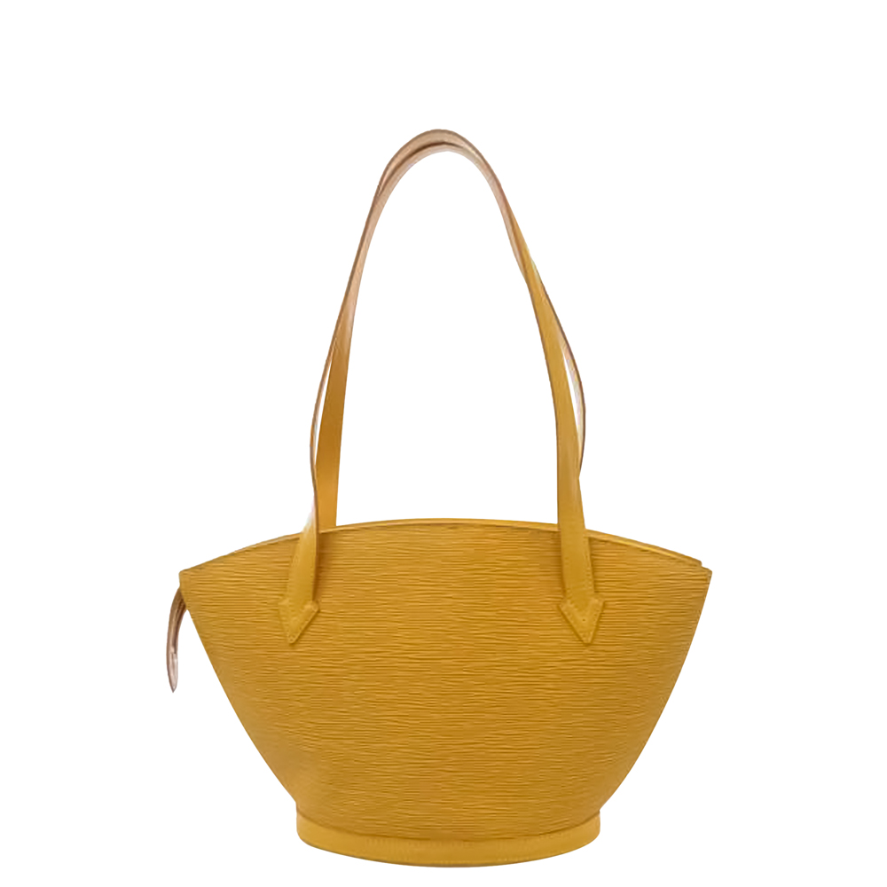 

Louis Vuitton Yellow Epi Leather Saint Jacques PM Shoulder Bag