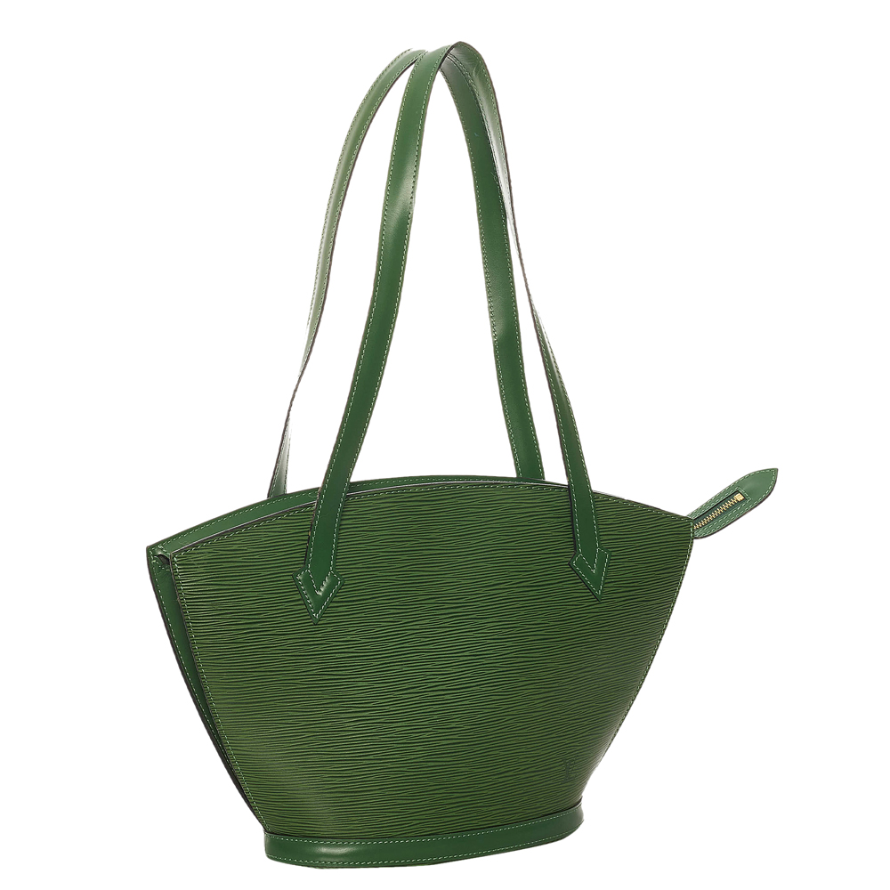

Louis Vuitton Green Epi Leather Saint Jacques PM Shoulder Bag