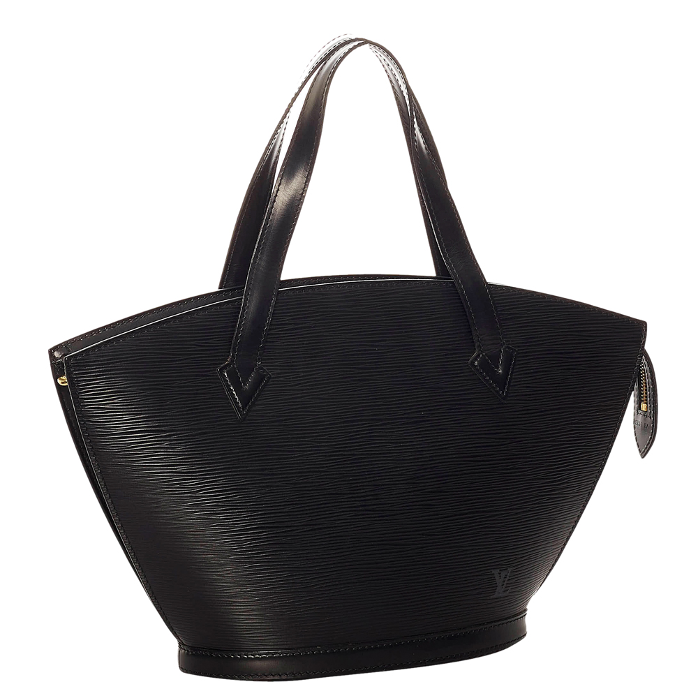 

Louis Vuitton Black Epi Leather Saint Jacques PM Shoulder Bag