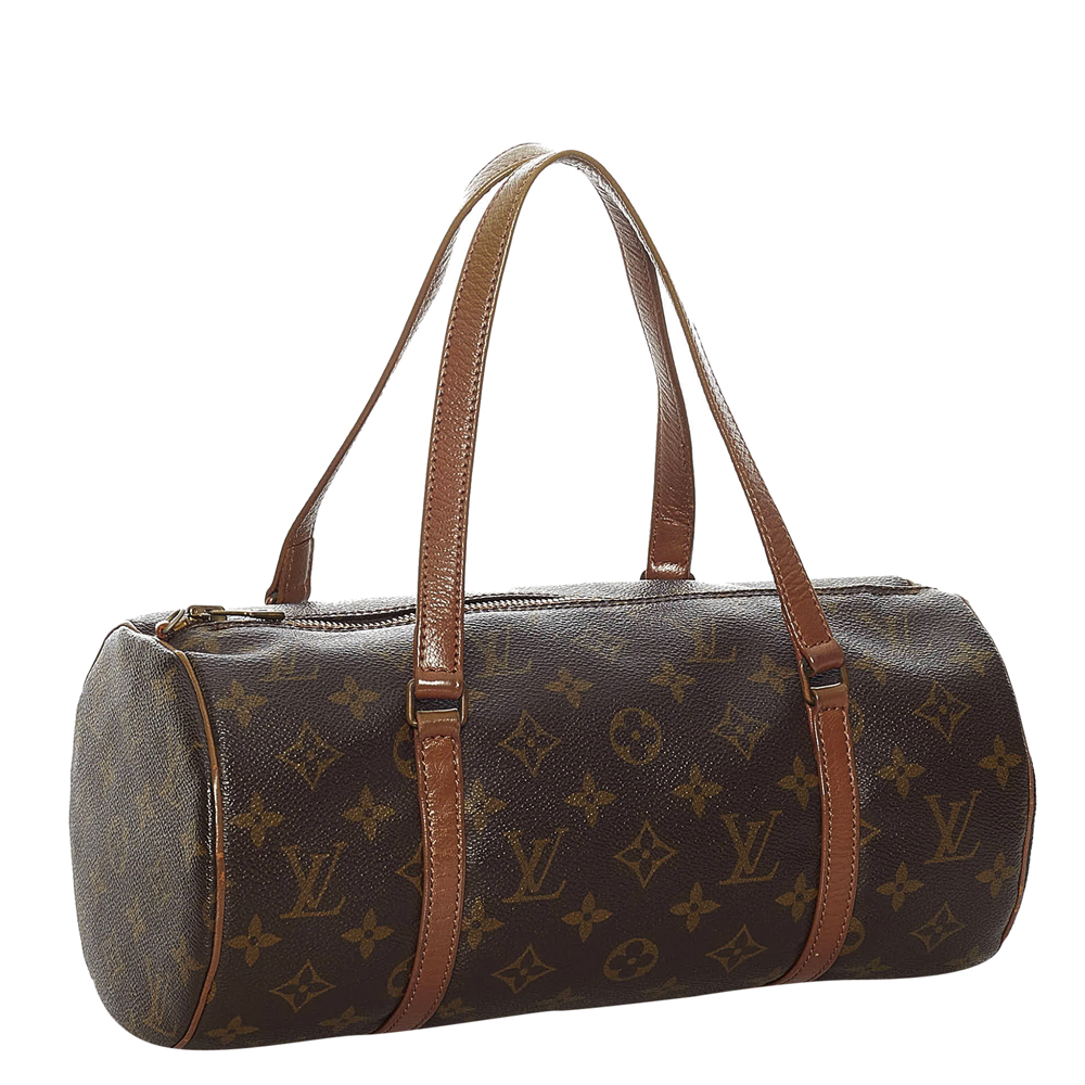 

Louis Vuitton Monogram Canvas Papillon 26 Bag, Brown
