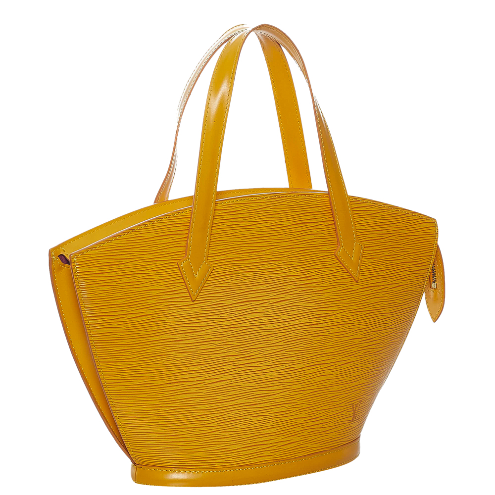 

Louis Vuitton Yellow Epi Leather Saint Jacques PM Shoulder Bag
