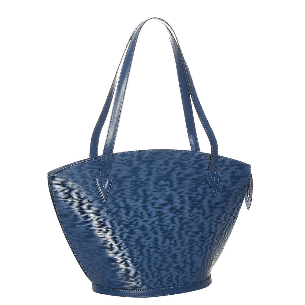 

Louis Vuitton Blue Epi Leather Saint Jacques PM Shoulder Bag
