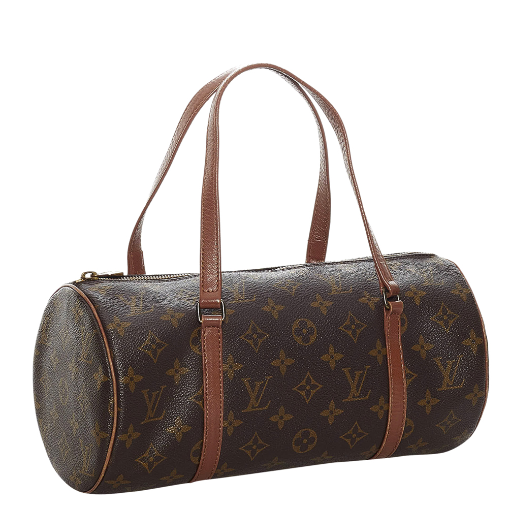 

Louis Vuitton Brown Monogram Canvas Papillon 30 Top Handle Bag
