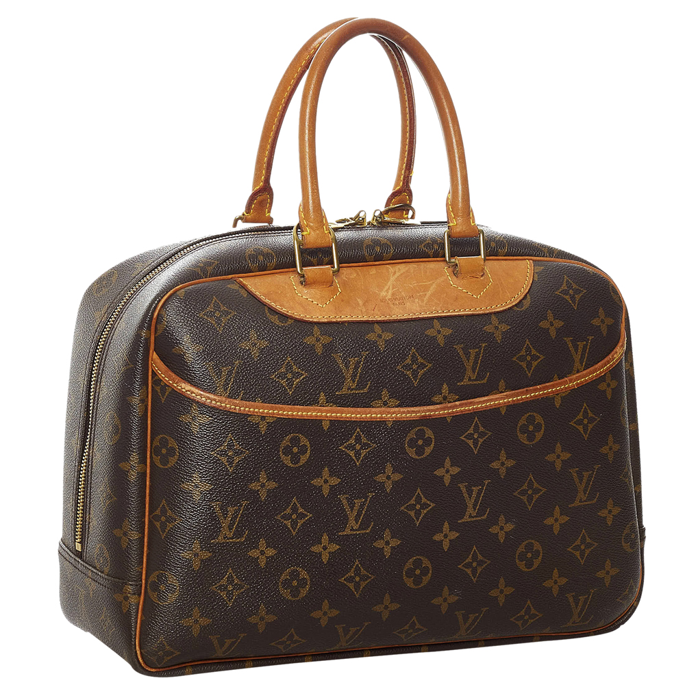 

Louis Vuitton Monogram Canvas Deauville Bag, Brown