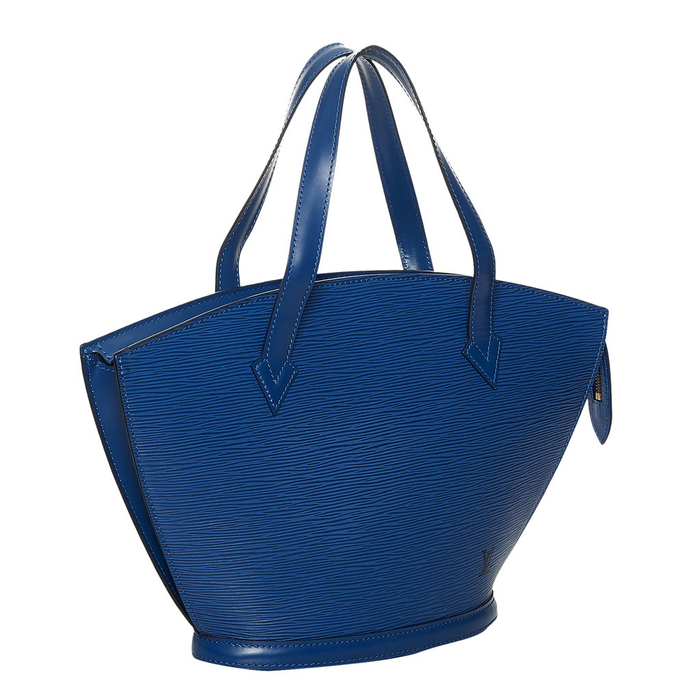 

Louis Vuitton Blue Epi Leather Saint Jacques PM Shoulder Bag