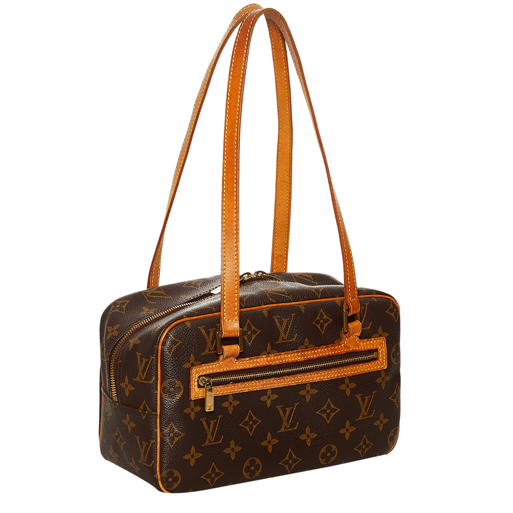

Louis Vuitton Monogram Canvas Cite MM Bag, Brown