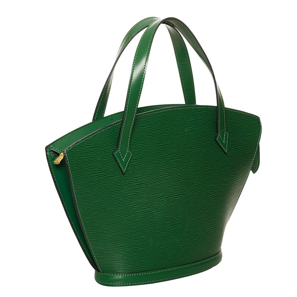 

Louis Vuitton Green Epi Leather Saint Jacques PM Shoulder Bag