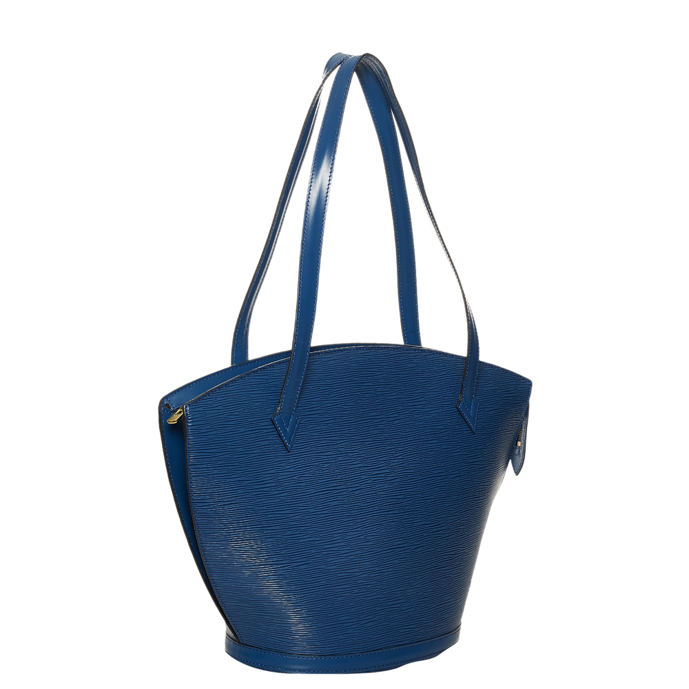

Louis Vuitton Blue Epi Leather Saint Jacques PM Shoulder Bag