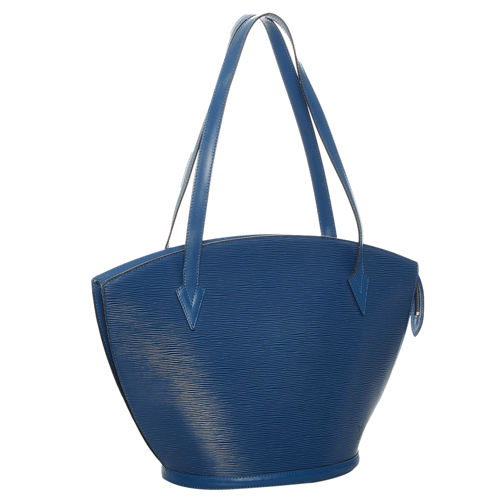 

Louis Vuitton Blue Epi Leather Saint Jacques PM Shoulder Bag