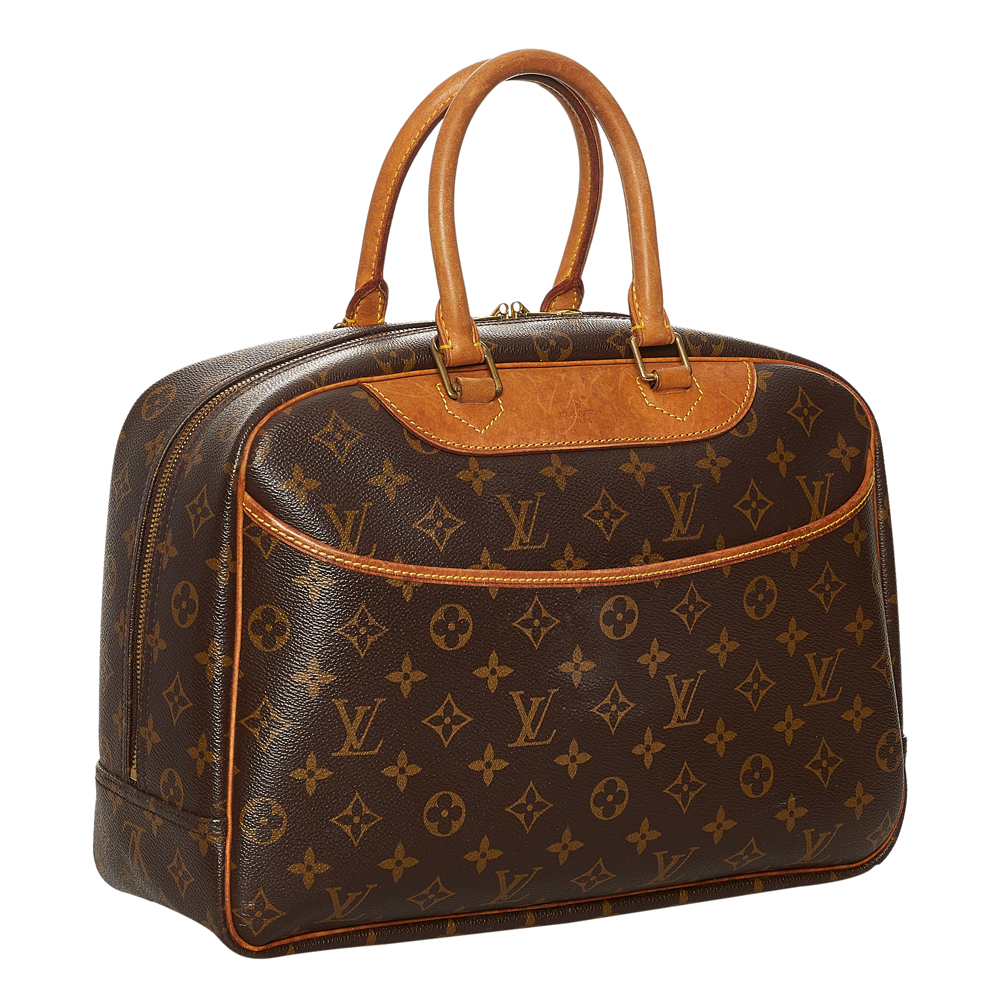

Louis Vuitton Monogram Canvas Deauville Bag, Brown