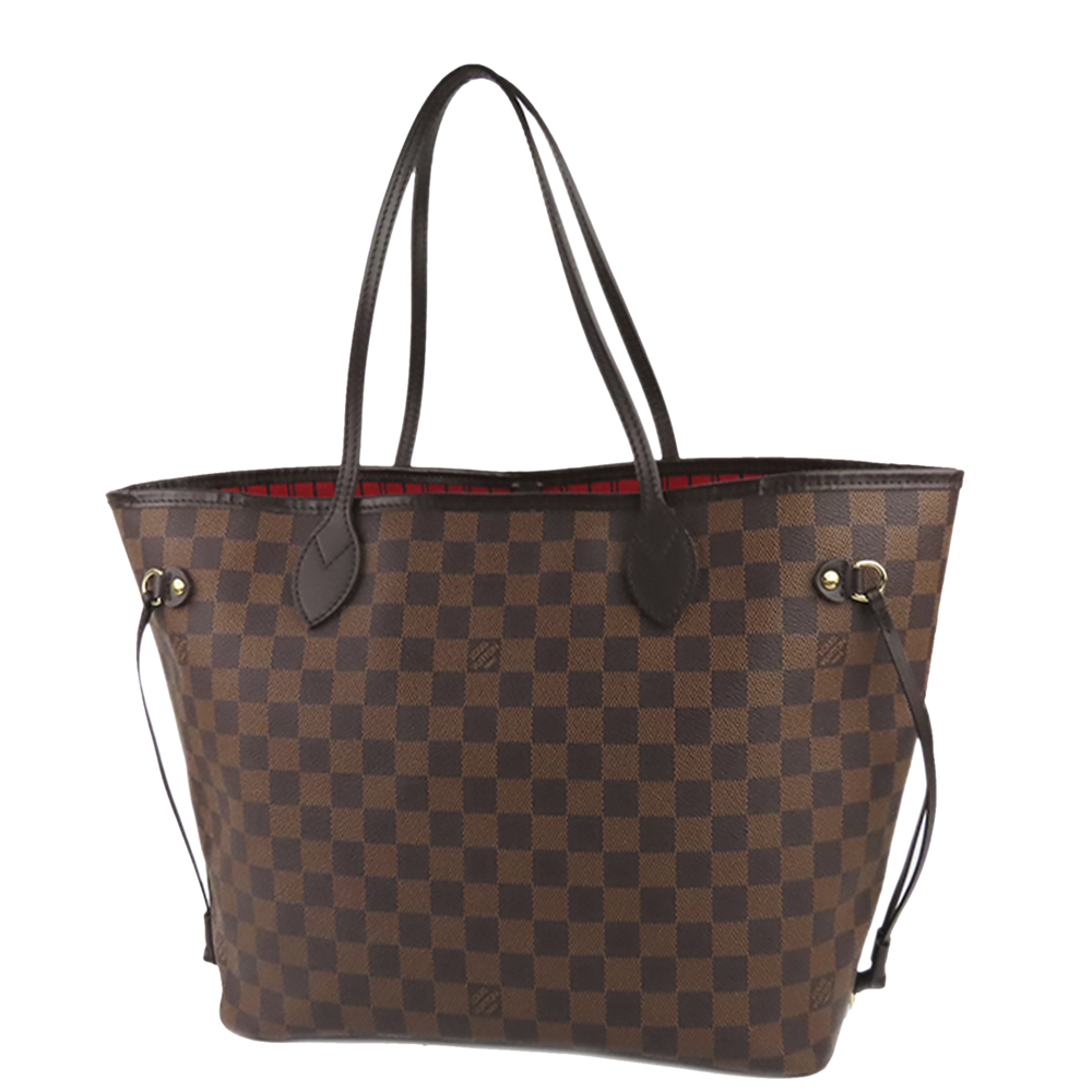 

Louis Vuitton Damier Ebene Canvas Neverfull MM Bag, Brown