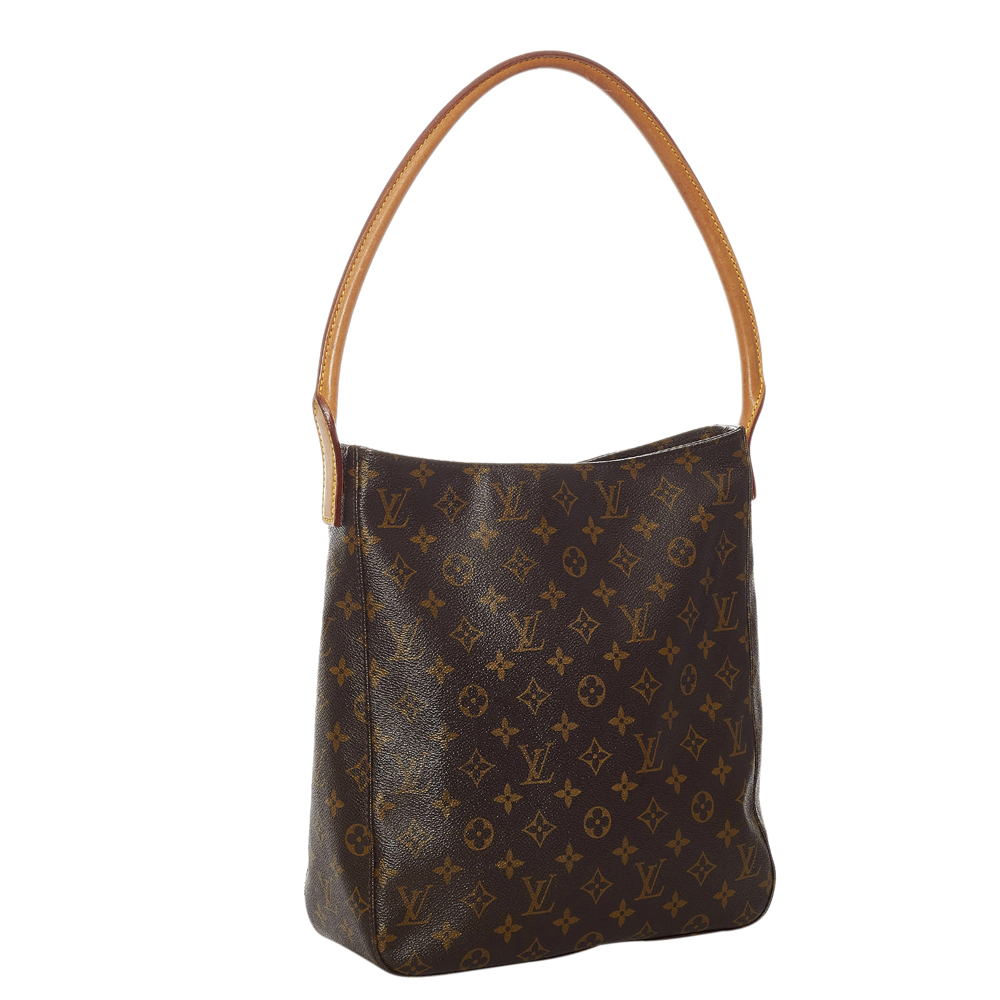 

Louis Vuitton Monogram Canvas Looping GM Bag, Brown