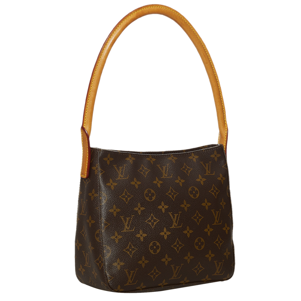 

Louis Vuitton Monogram Canvas Looping MM Bag, Brown