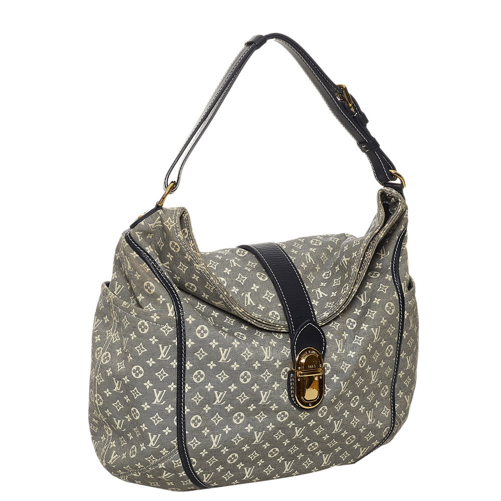 

Louis Vuitton Grey Monogram Idylle Canvas Romance bag, Blue