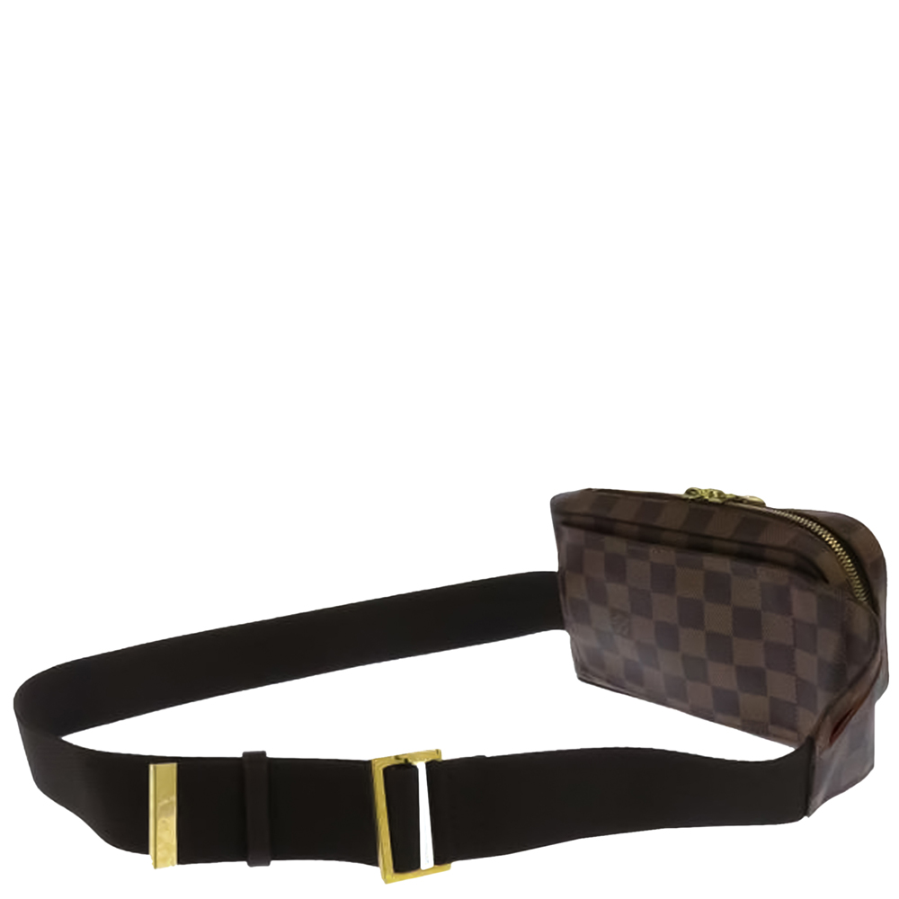 

Louis Vuitton Damier Ebene Canvas Geronimos Waist Bag, Brown