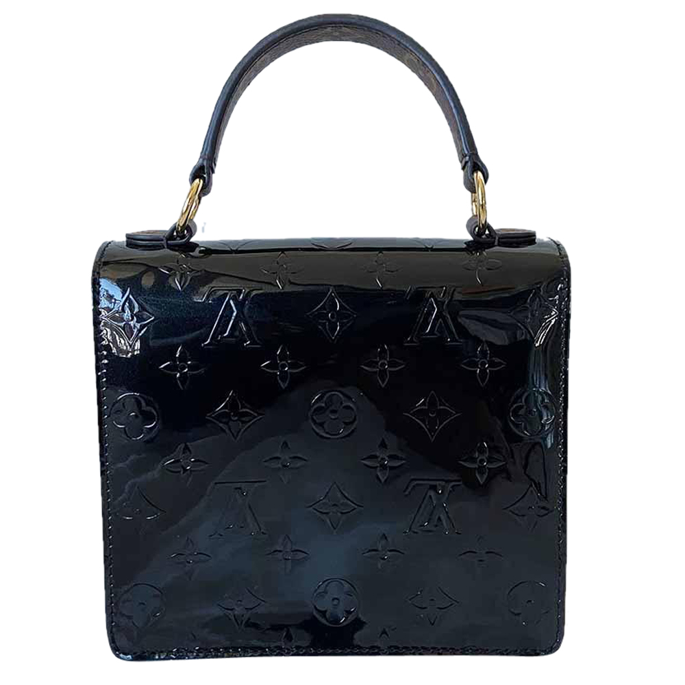

Louis Vuitton Black Monogram Vernis Spring Street Shoulder Bag