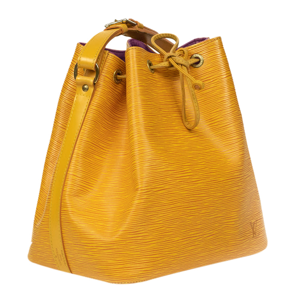 

Louis Vuitton Yellow Epi Leather Noe Shoulder Bag