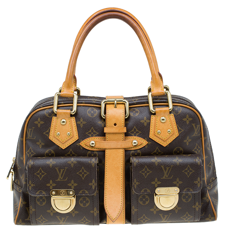 M43481 Louis Vuitton 2017 Premium Monogram Canvas Manhattan Bag