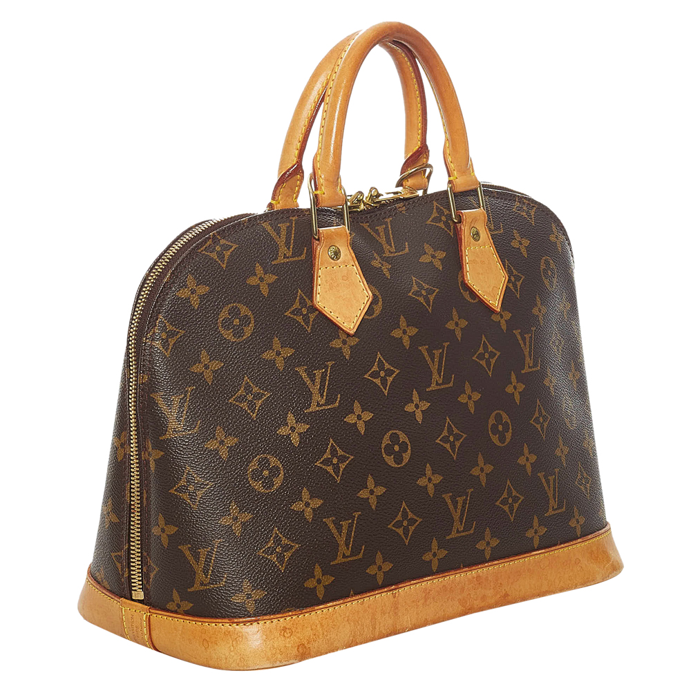 

Louis Vuitton Monogram Canvas Alma PM Bag, Brown