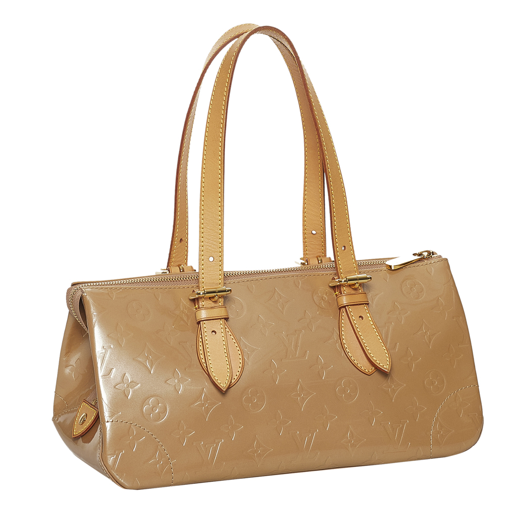 

Louis Vuitton Beige Monogram Vernis Rosewood Avenue Bag