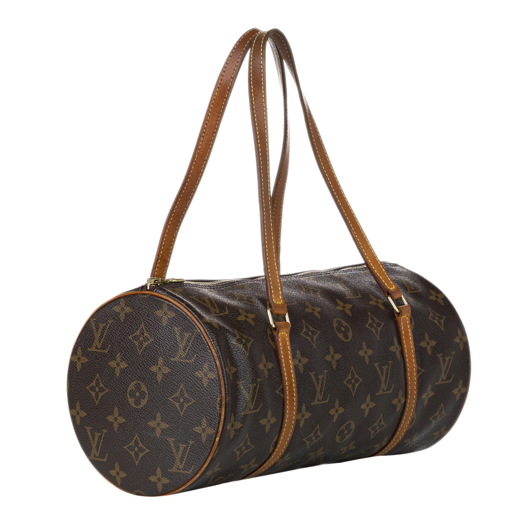 

Louis Vuitton Brown Monogram Canvas Papillon 30 Top Handle Bag