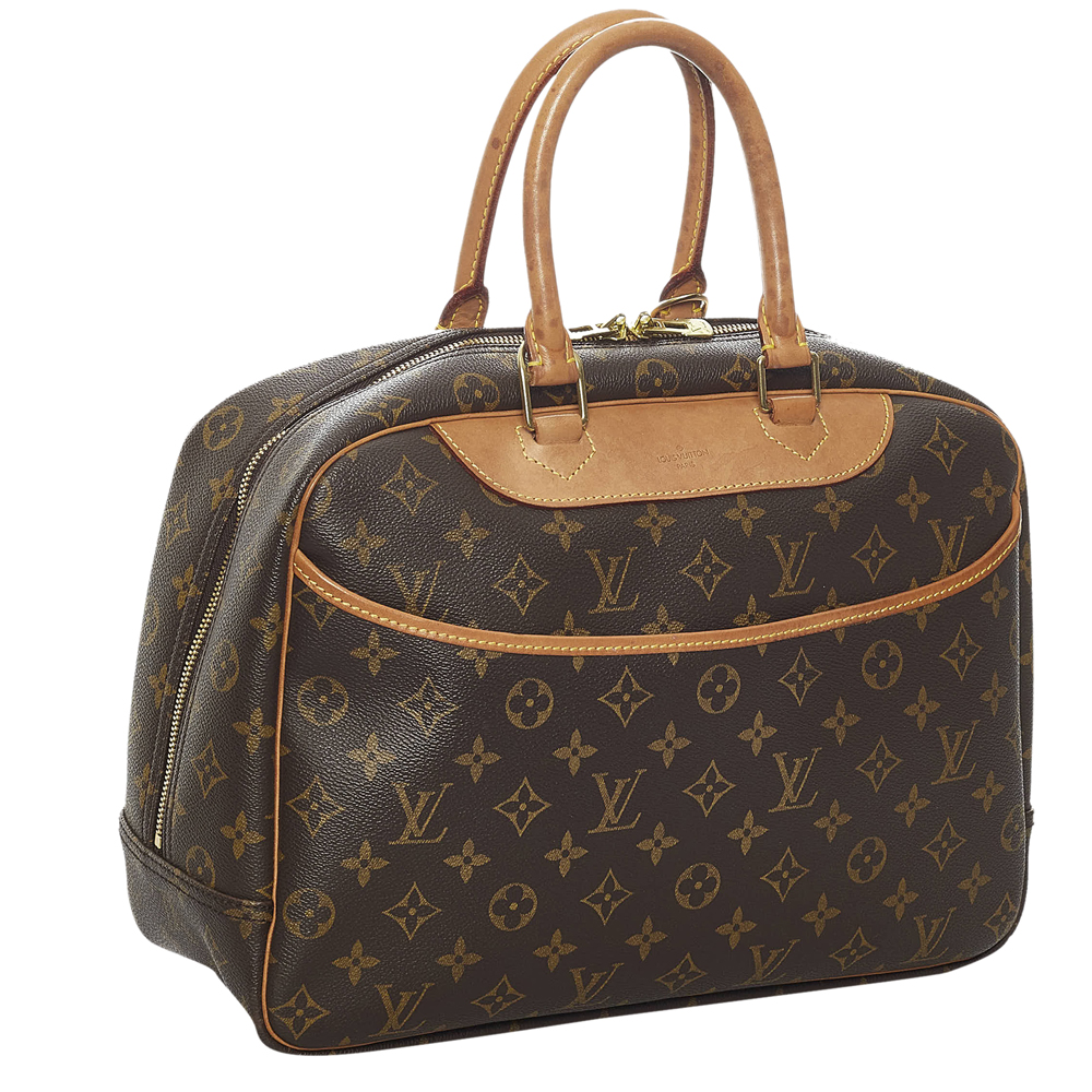 

Louis Vuitton Monogram Canvas Deauville Bag, Brown