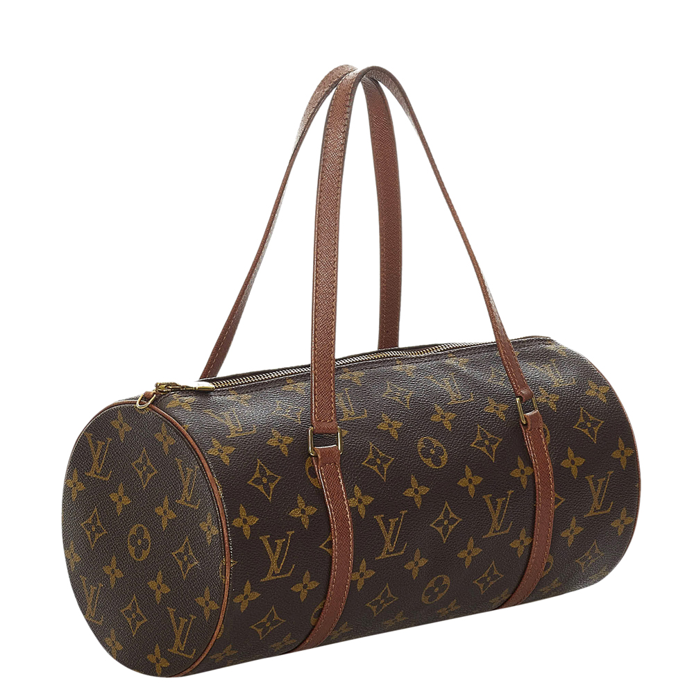 

Louis Vuitton Brown Monogram Canvas Papillon 30 Top Handle Bag