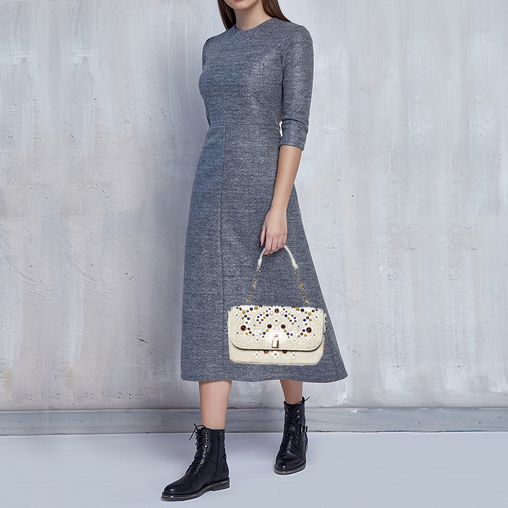 

Louis Vuitton Multicolor Alligator Leather And Calf Hair Les Extraordinaires Tupelo PM Bag