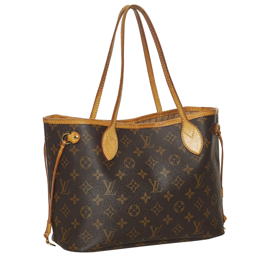 

Louis Vuitton Brown Monogram Canvas Neverfull PM Shoulder Bag