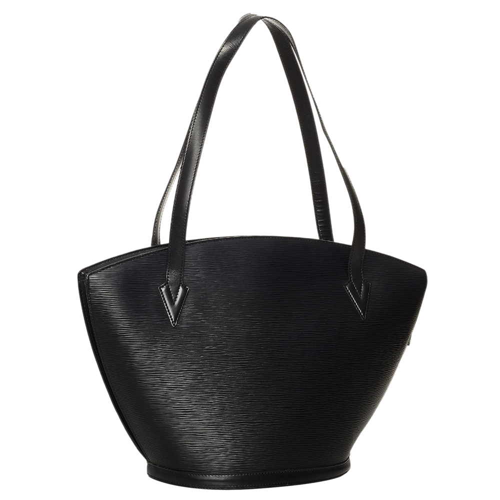

Louis Vuitton Black Epi Leather Saint Jacques GM Shoulder Bag