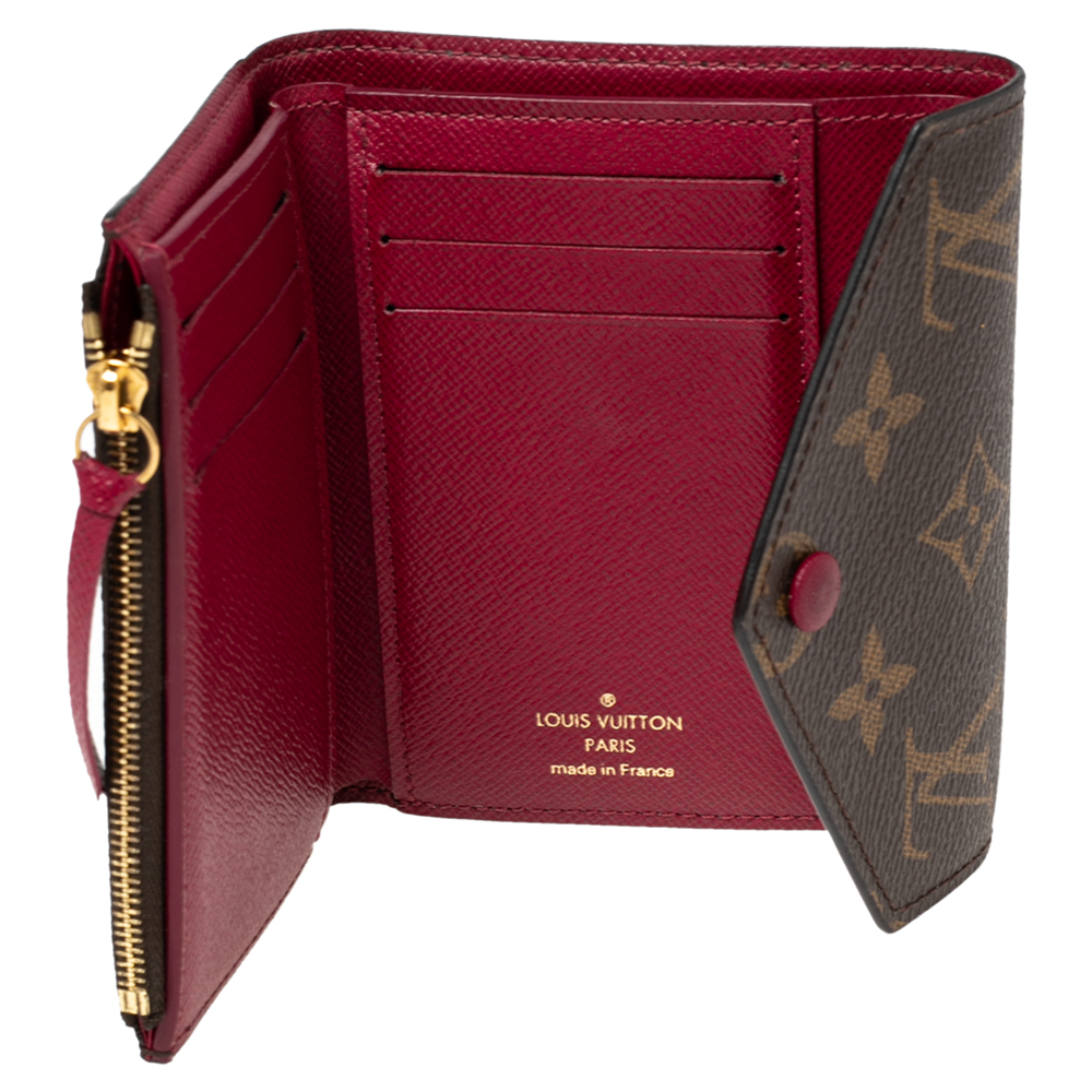 

Louis Vuitton Monogram Canvas Victorine Wallet, Brown
