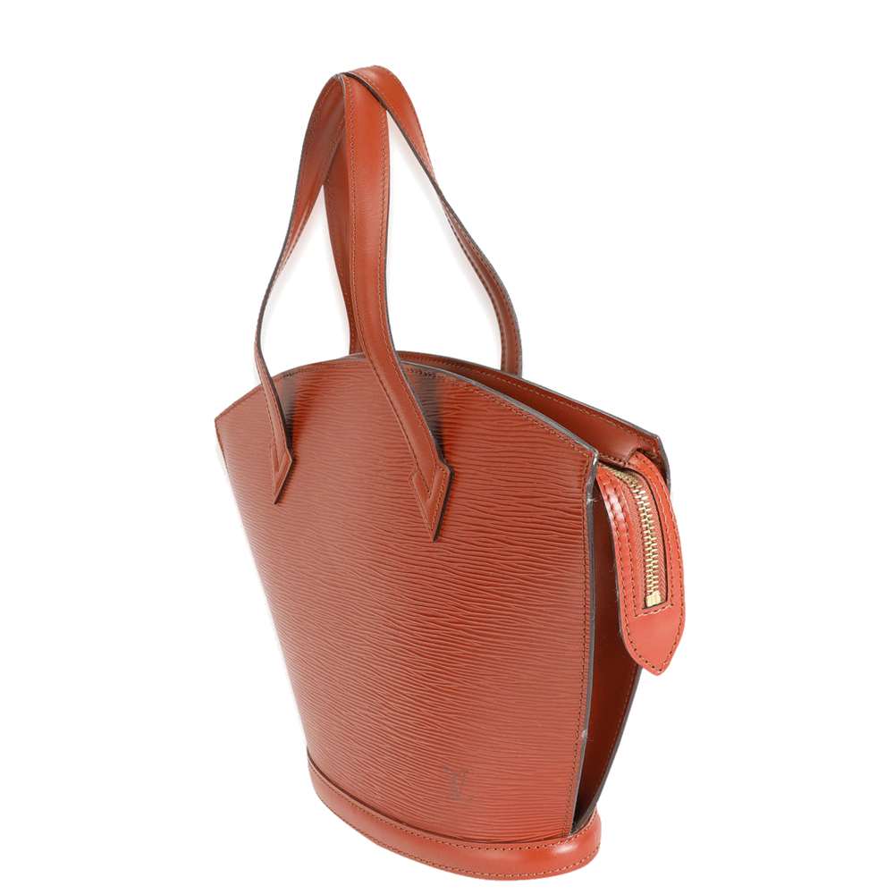 

Louis Vuitton Brown Epi Leather Saint Jacques PM Shoulder Bag