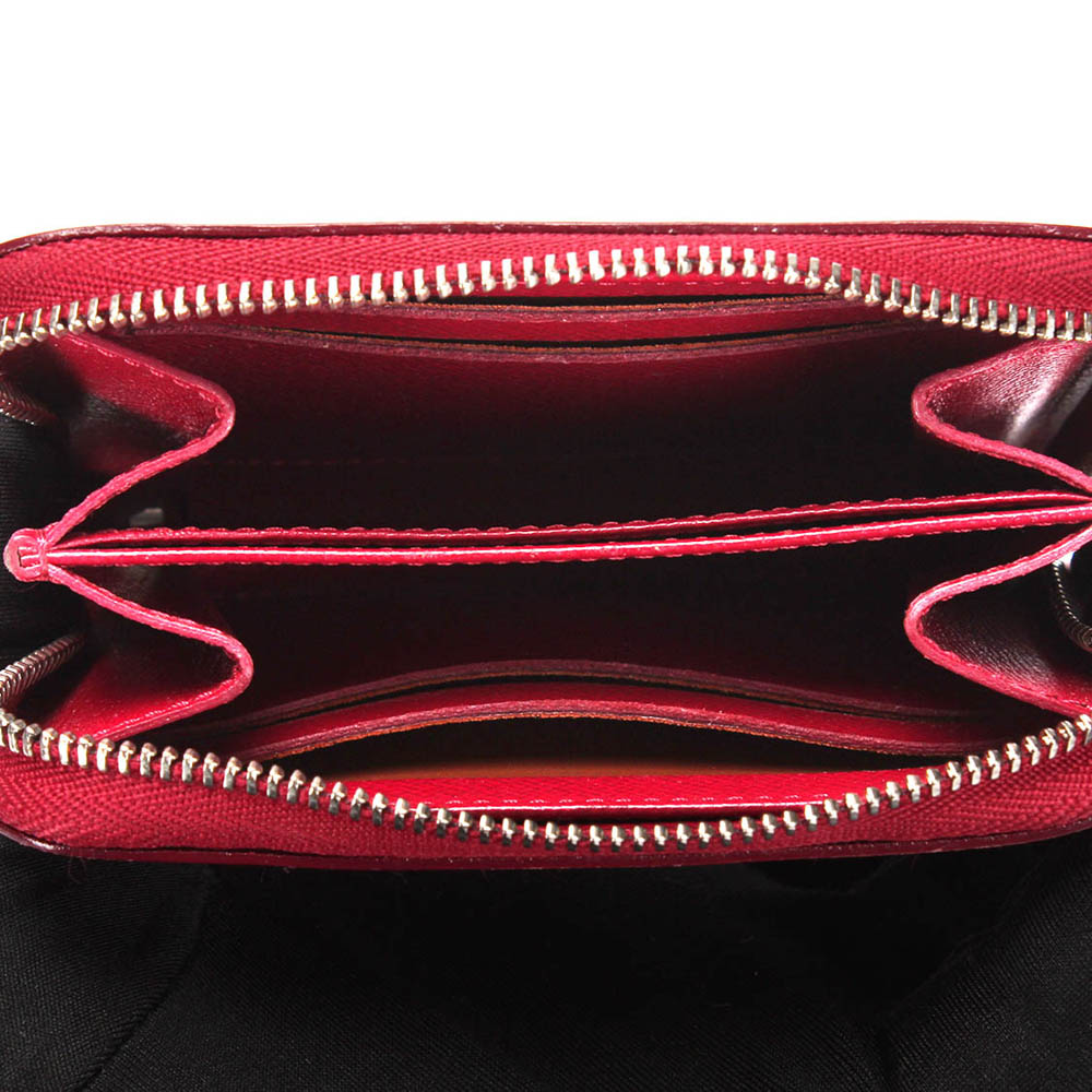 

Louis Vuitton Red Epi Leather Zippy Coin Purse Wallet